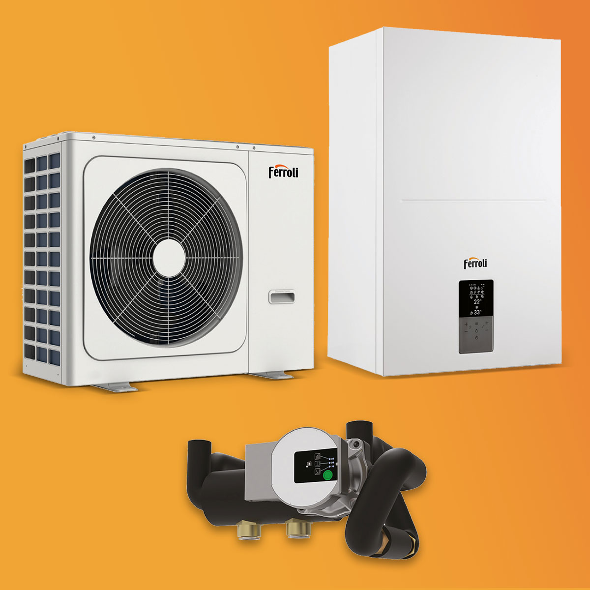 ¿Qué es la aerotermia híbrida?