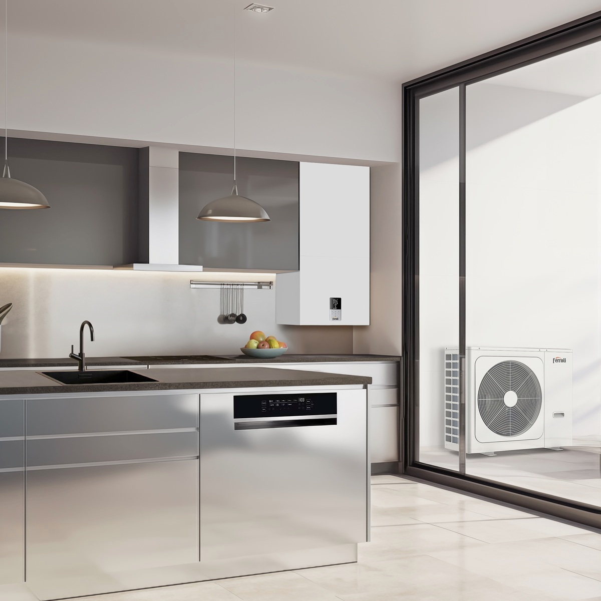 ¿Cómo funciona la aerotermia en un piso?